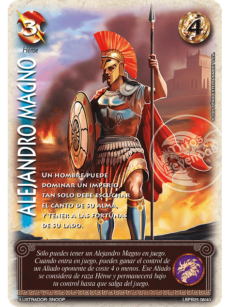 Alejandro Magno (LBPB25 - Arte Alternativo) 1