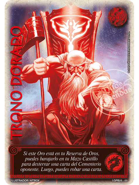 Trono Dorado (LBPB25 - Legendaria) 1