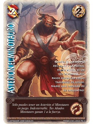 Asterion El Minotauro (LBPB25 - buy a box)