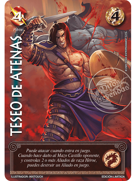 Teseo De Atenas (LBPB25 - Foil lluvia premium) 1