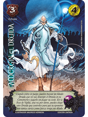 Amergin El Druida (LBPB25 - Foil lluvia premium)