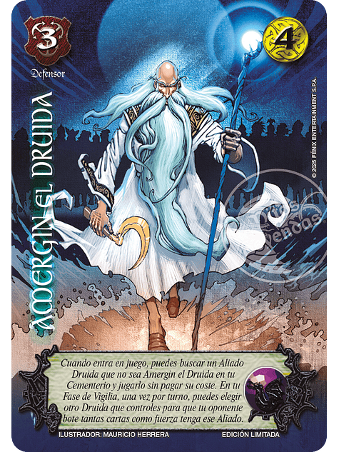 Amergin El Druida (LBPB25 - Foil lluvia premium) 1