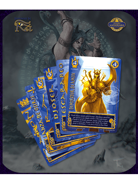 Pack de 10 sobres Aniversario de Dominios de Ra 2