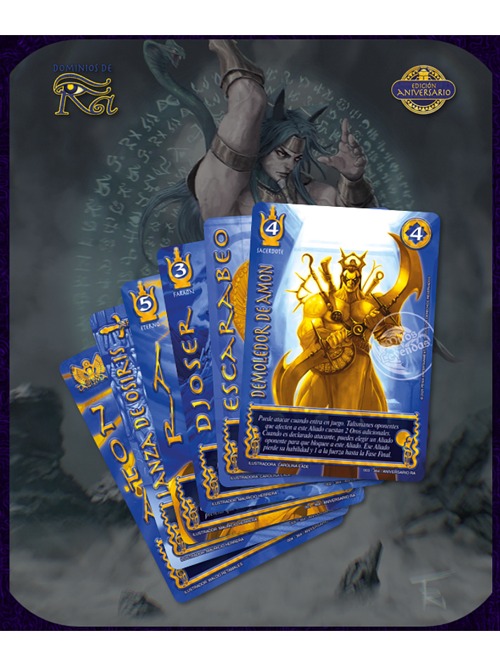 Pack de 10 sobres Aniversario de Dominios de Ra 2