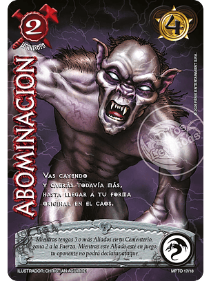 Abominación (MP3 - Tombstone)