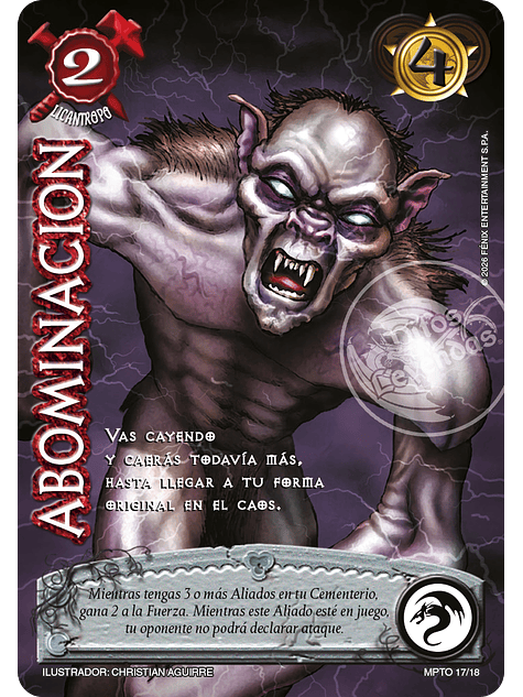 Abominación (MP3 - Tombstone) 1