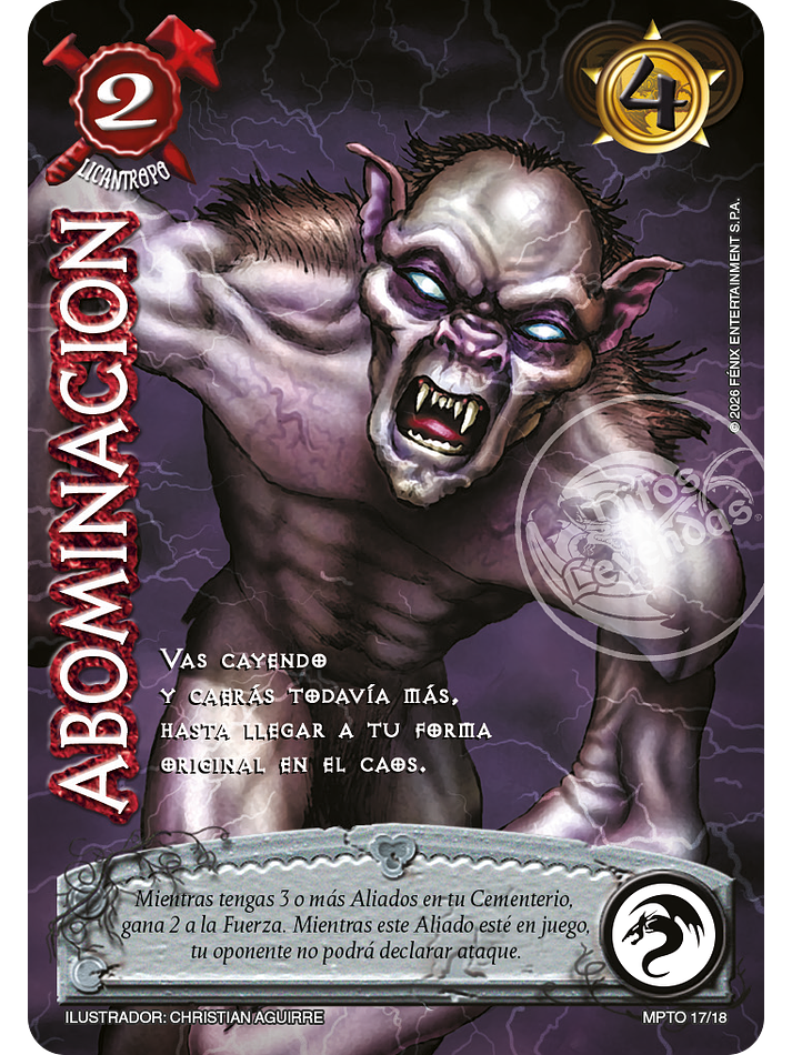 Abominación (MP3 - Tombstone) 1