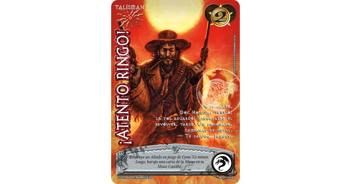 Atento Ringo! (MP3 - Tombstone) - Singles Primer Bloque