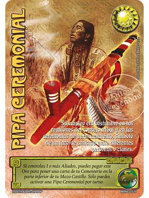 Pipa Ceremonial (MP3 - Nube Roja)