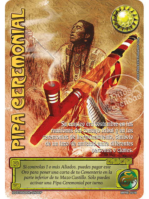 Pipa Ceremonial (MP3 - Nube Roja) 1