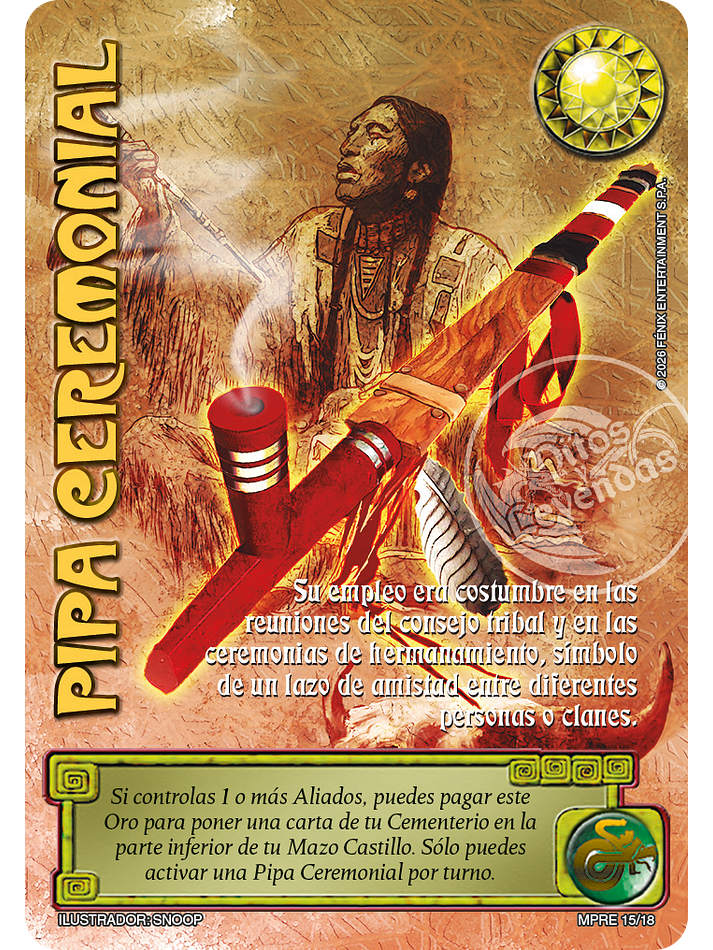 Pipa Ceremonial (MP3 - Nube Roja) 1