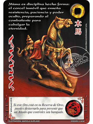 Muma (Xinnian 3 - Año del caballo)