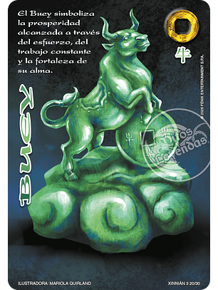 Buey (Xinnian 3 - Año del caballo)