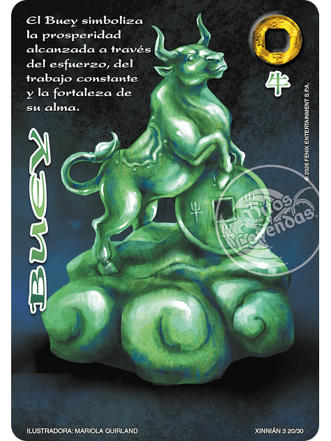 Buey (Xinnian 3 - Año del caballo) 1