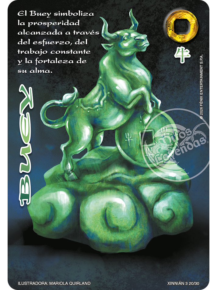 Buey (Xinnian 3 - Año del caballo) 1