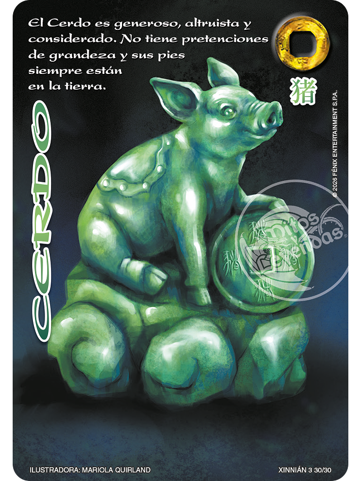 Cerdo (Xinnian 3 - Año del caballo) 1