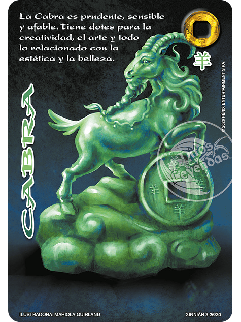 Cabra (Xinnian 3 - Año del caballo) 1