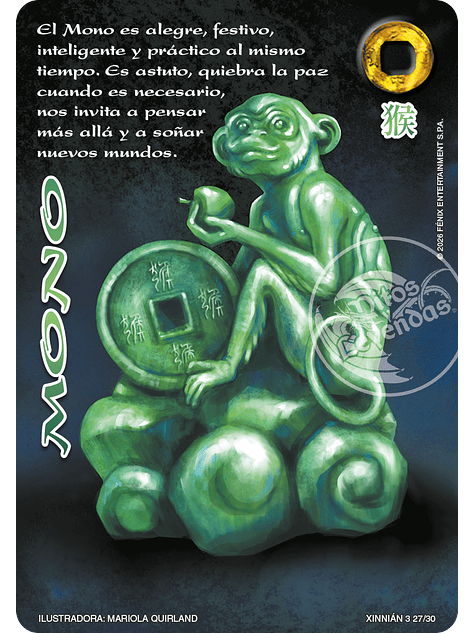Mono (Xinnian 3 - Año del caballo) 1