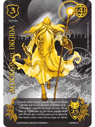 Amergin el Druida (Promocional 25 Años)