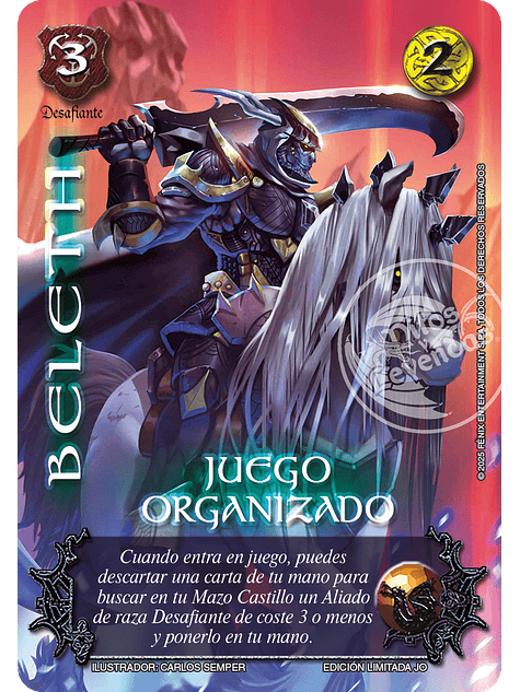 Beleth (Juego Organizado) 1