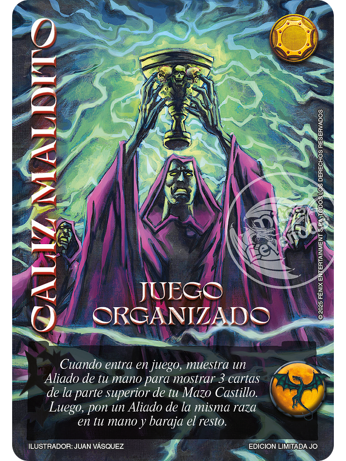 Cáliz Maldito (Juego Organizado) 1