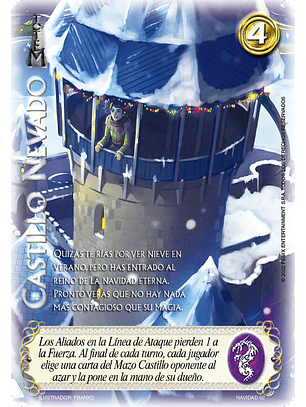 Castillo Nevado (Navidad 2022)