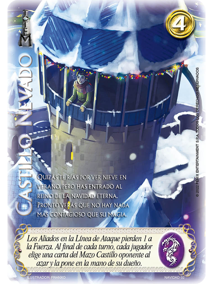 Castillo Nevado (Navidad 2022) 1