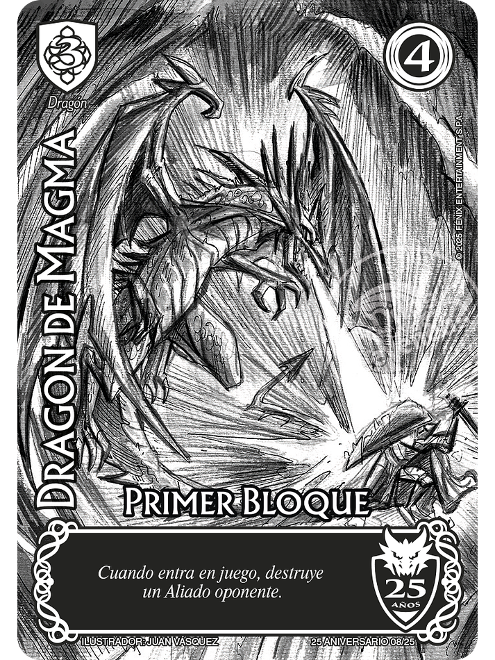 Dragón de Magma (Aniversario 25 Años) 1