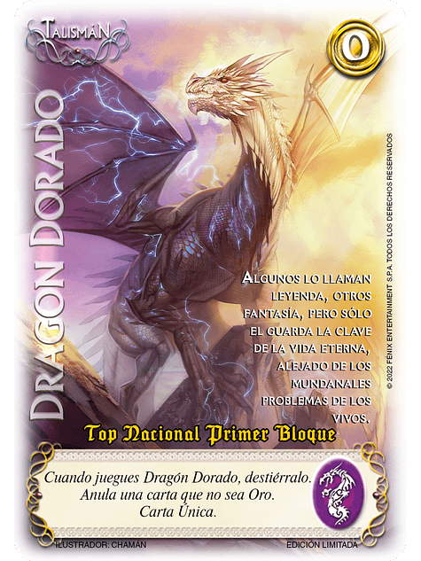 Dragón Dorado (Torneo Nacional 2022 - Top 32) 1