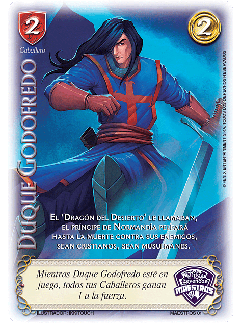 Duque Godofredo (Arte Alternativo) (Torneo Maestros Espada Sagrada) 1