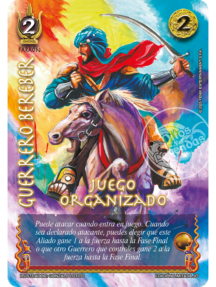 Guerrero Bereber (Juego Organizado) 1