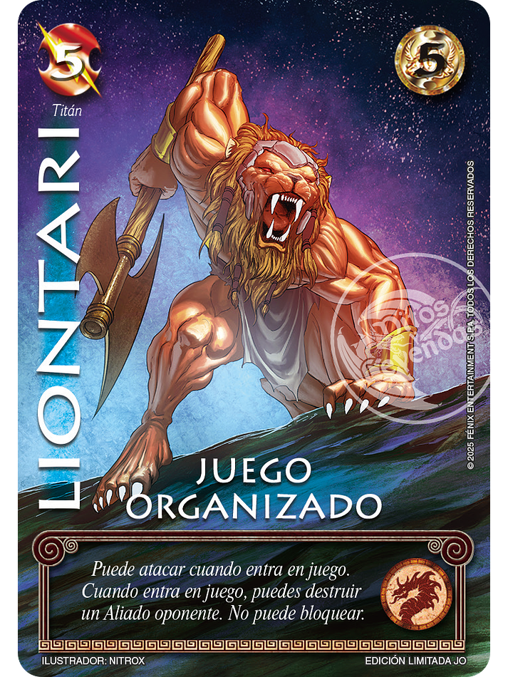 Liontari (Juego Organizado) 1