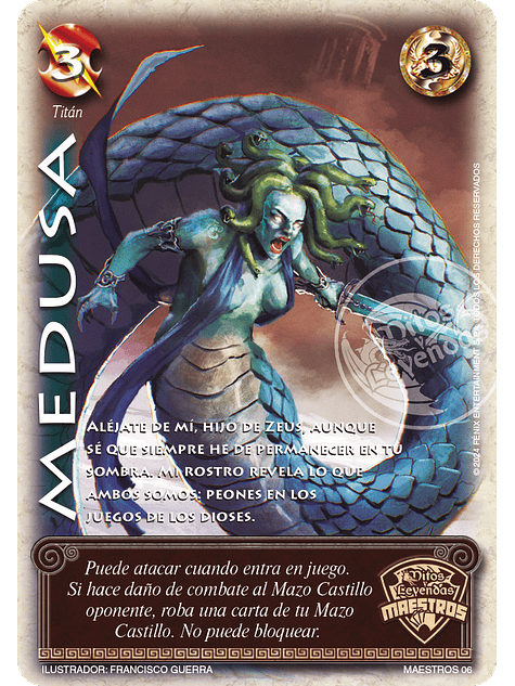 Medusa (Torneo Maestros - Helénica Aniversario) 1