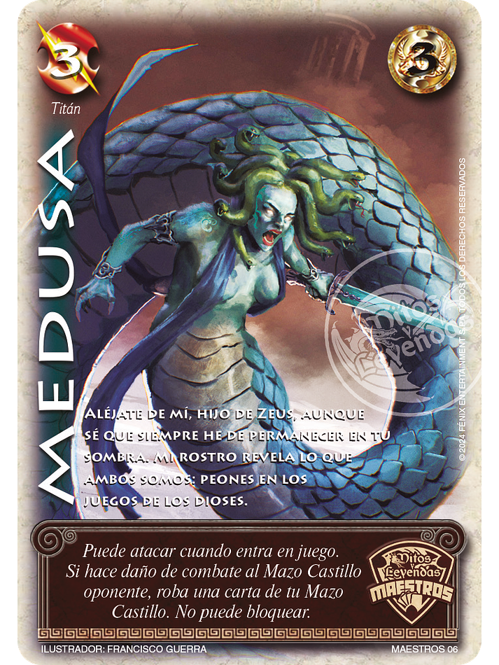Medusa (Torneo Maestros - Helénica Aniversario) 1