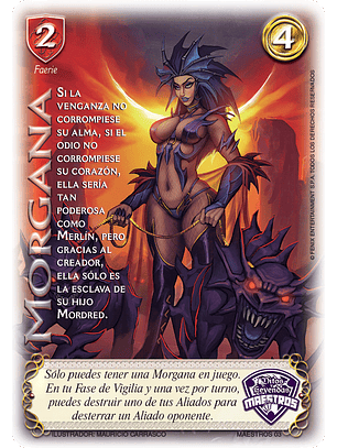 Morgana (Arte Alternativo) (Torneo Maestros Espada Sagrada)