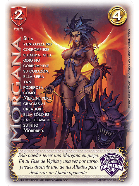 Morgana (Arte Alternativo) (Torneo Maestros Espada Sagrada) 1