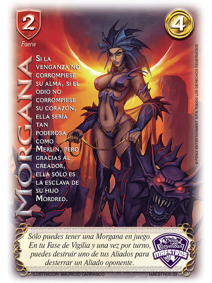 Morgana (Arte Alternativo) (Torneo Maestros Espada Sagrada) 1