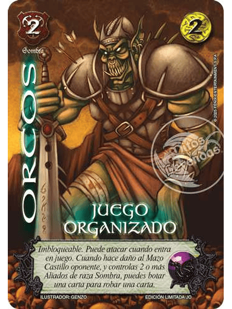 Orcos (Juego Organizado) 1