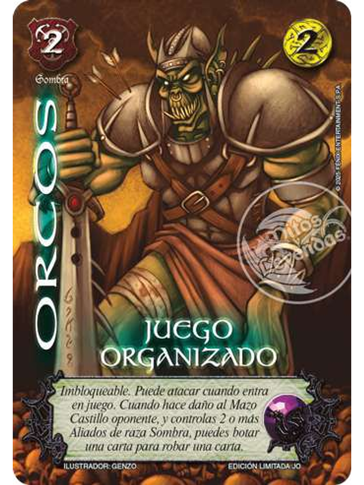 Orcos (Juego Organizado) 1