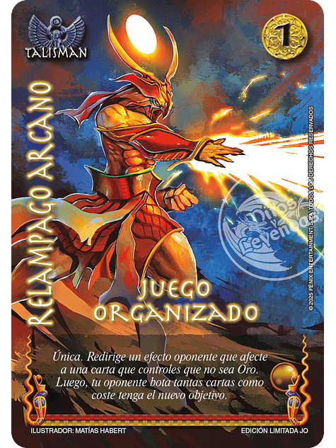 Relámpago Arcano (Juego Organizado) 1