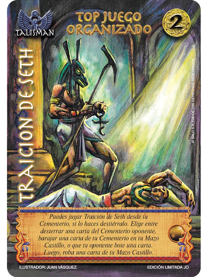 Traición de Seth (Juego Organizado) 1
