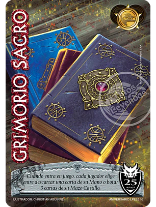 Grimorio Sacro (Aniversario 25 años)