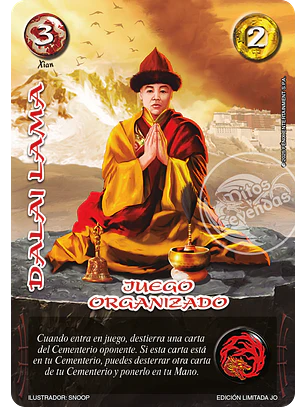 Dalai Lama (Promocional - JO)