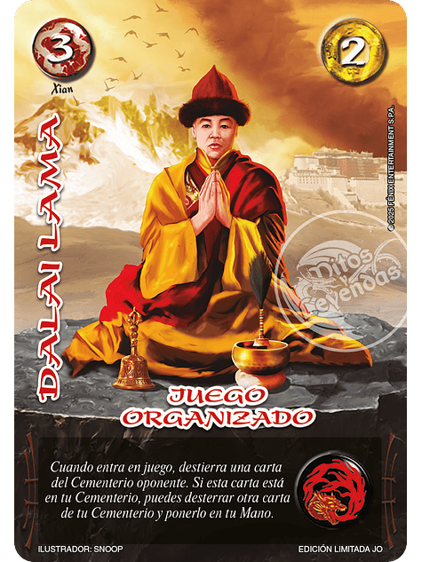 Dalai Lama (Promocional - JO) 1