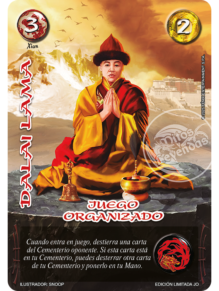 Dalai Lama (Promocional - JO) 1