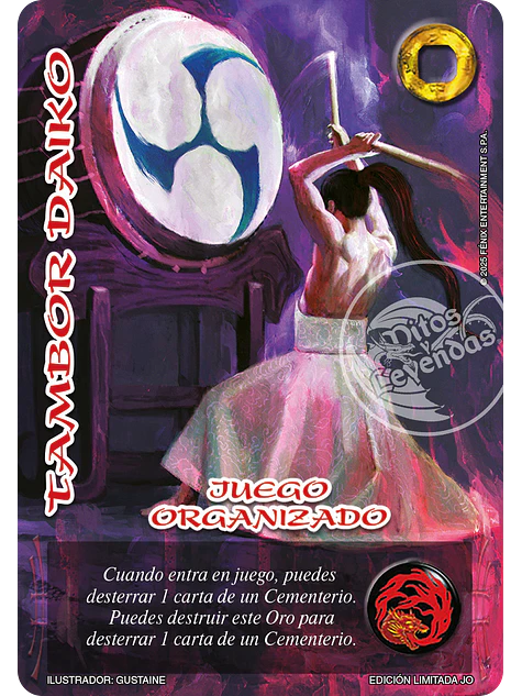 Tambor Daiko (Promocional - JO) 1