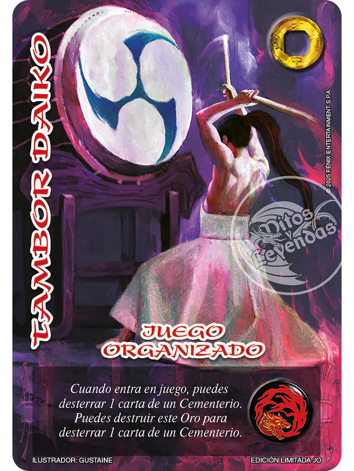 Tambor Daiko (Promocional - JO) 1