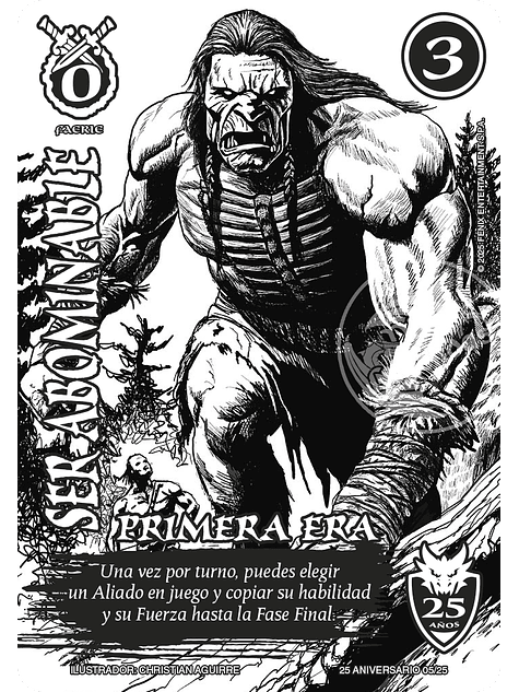 Ser Abominable (Aniversario 25 años) 1
