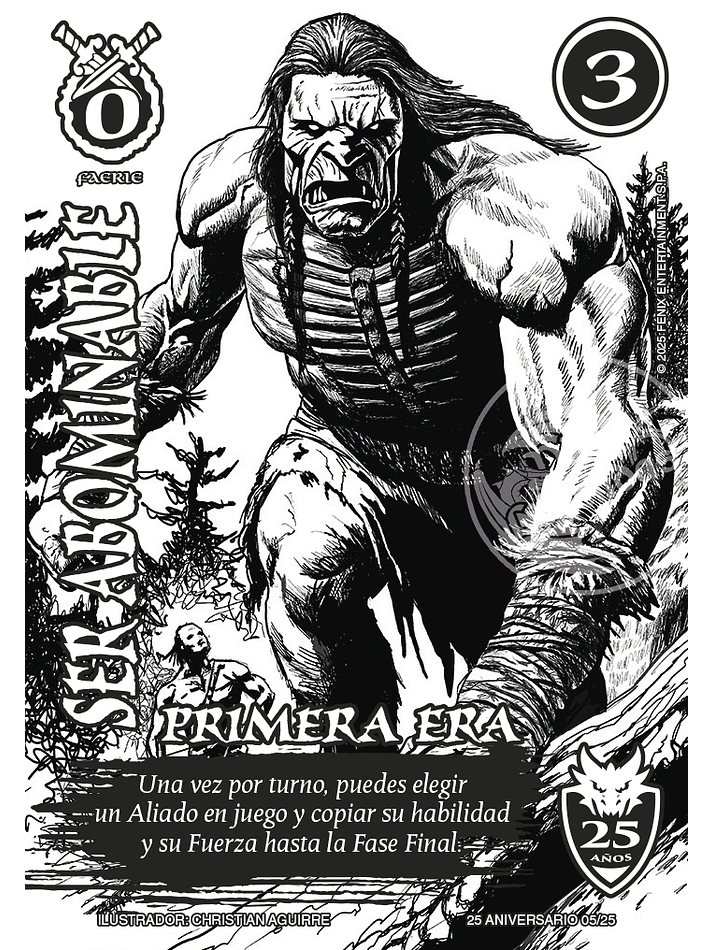 Ser Abominable (Aniversario 25 años) 1