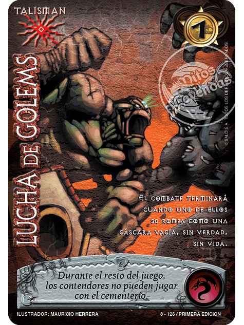 Lucha de Golems 1